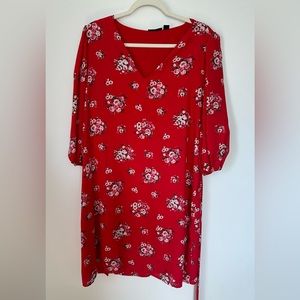 Halogen Puff Sleeved Dress